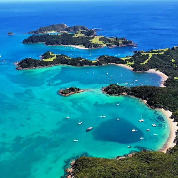 View over Paradise Bay and Urupukapuka Island Over 140 Islands to explore